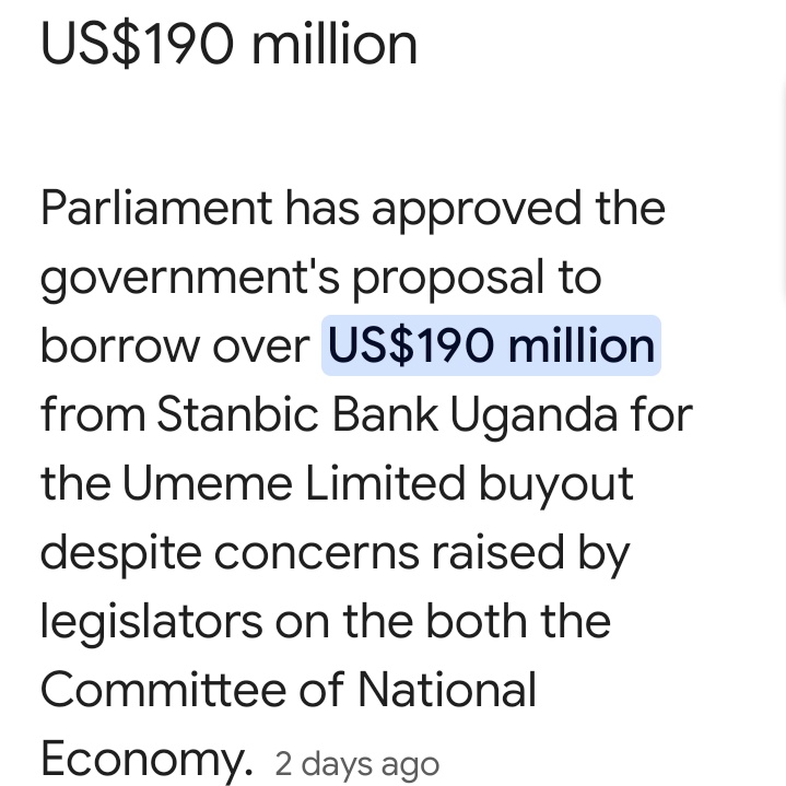 Why aren't we discussing this Ugandans???

Even if we had a contract, let lawyers come and we revert this, I don't think all this money is going to UMEME and even if it is, this is ripping off the country.

1 trillion ugx being give to a company whose contract has ended!!🤦🤦🤦