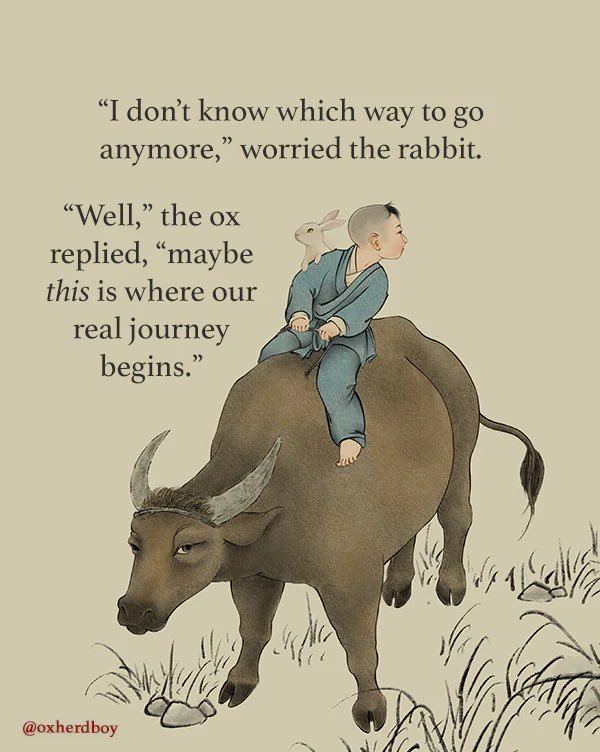 RJaySharma30's tweet photo. As we get older, it's not that that life becomes easier to navigate, but rather it's a limiting of imagination. When we think we know exactly what to do, do we necessarily check if it's the right thing to do, or are we just on auto-pilot?
@oxherdboy https://t.co/mIYdm5E1my