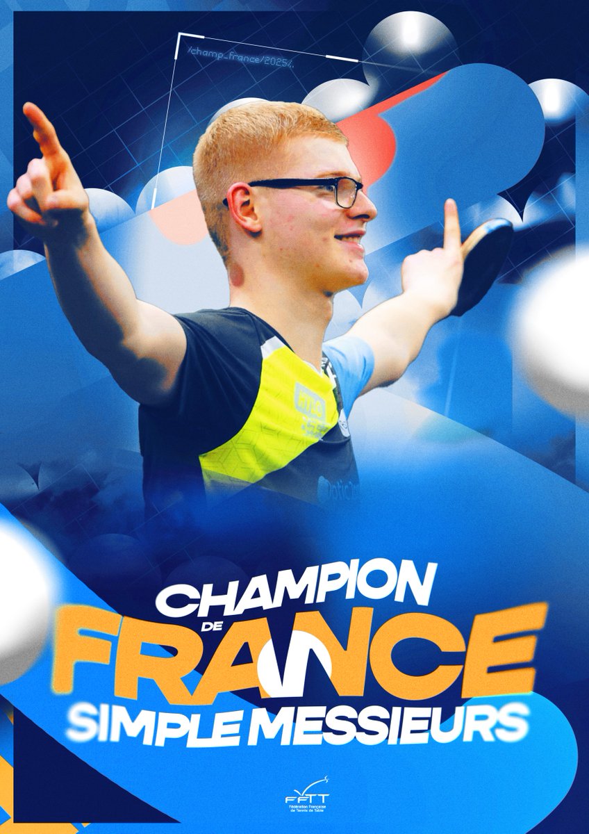ffttofficiel's tweet photo. 𝐅𝐞́𝐥𝐢𝐱 𝐋𝐞𝐛𝐫𝐮𝐧 𝐞𝐬𝐭 𝐬𝐚𝐜𝐫𝐞́ 𝐜𝐡𝐚𝐦𝐩𝐢𝐨𝐧 𝐝𝐞 𝐅𝐫𝐚𝐧𝐜𝐞 👑

Au terme d'une finale d'une intensité sans précédent, Félix Lebrun a battu son frère Alexis au bout de la septième manche 🙌 https://t.co/dFjmx1DWYn