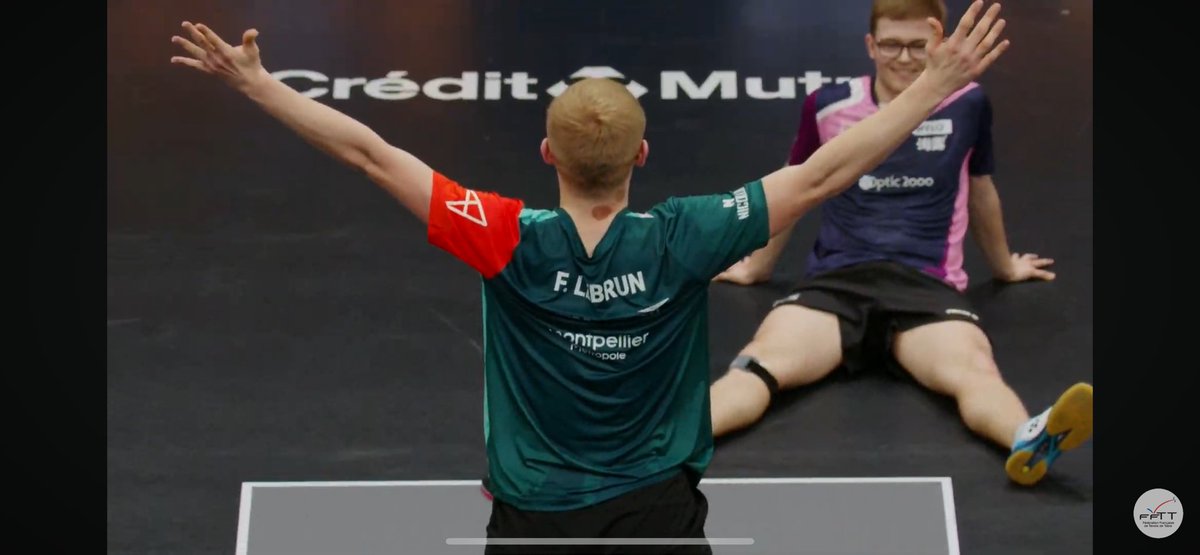 Quand tu vois le sourire d’Alexis en arrière plan malgré la défaite, comment ne pas aimer ses deux GOAT ?