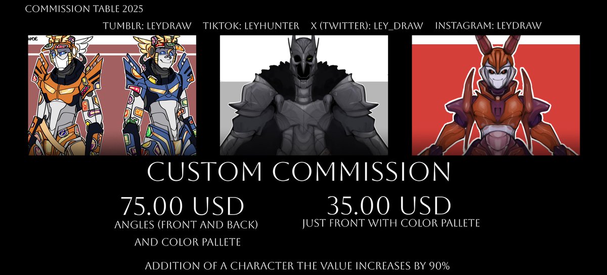 ley_draw's tweet image. Commission table 2025!
#commissionsopen #commissionopen #commissionart #digitalart #哪吒