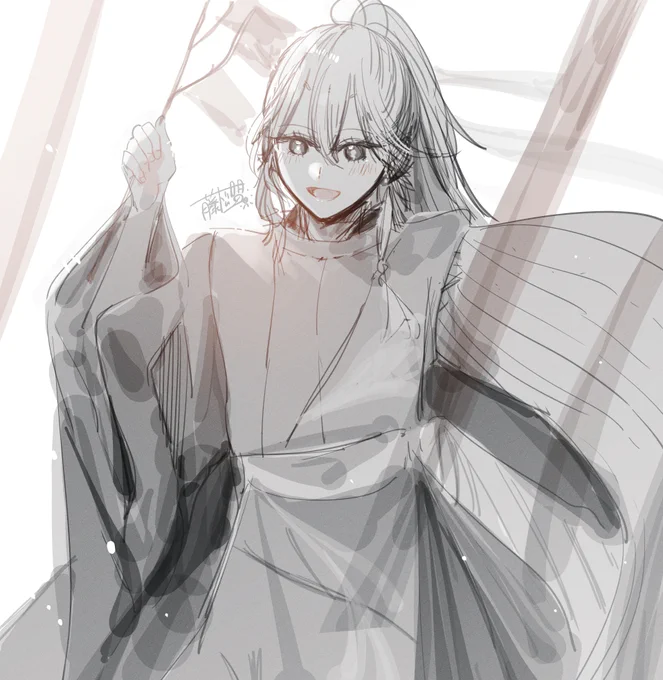 舞う#鬼の子守唄は拐われたい 