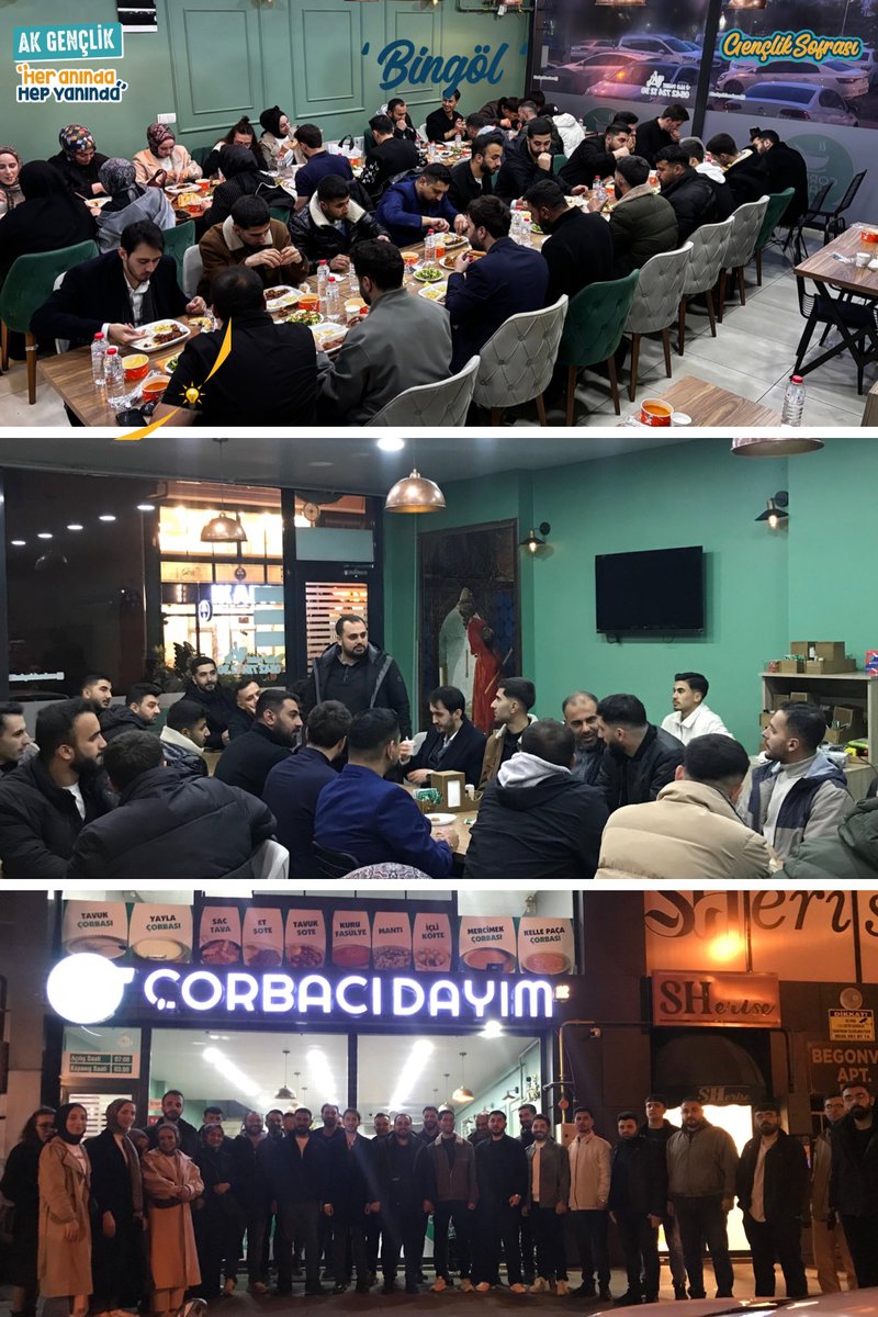 MKYK Üyemiz, Yeni Seçmen Doğu Anadolu Bölge Koordinatörümüz Talha Murat Arin’in katılımıyla, Genç İlçe Gençlik Kolları Başkanımız <a href="/MAZoroglan/">Muhammed Ali Zoroğlan</a> Sancak Belde Gençlik Kolları Başkanımız Vedat Balaman, Ilıcalar Belde Gençlik Kolları Başkanımız <a href="/samii_kyldrr1/">Sami Yusuf KUYULDAR</a> ve Teşkilatımız ile