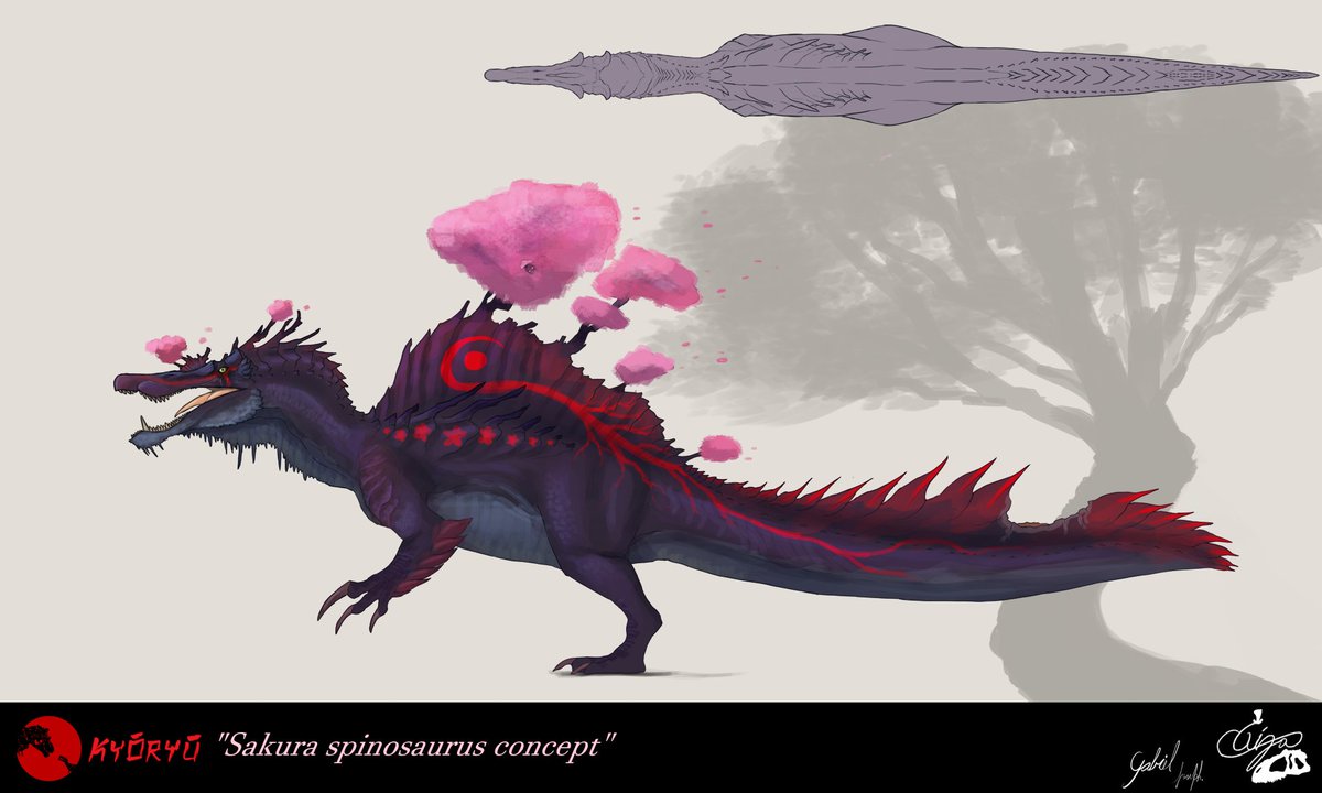 a old art for the kyoryu art contest