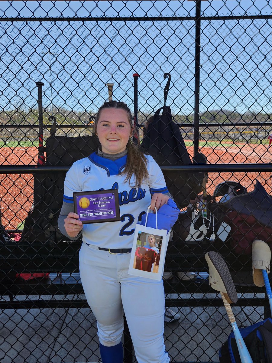 Had a good weekend with my High School team at the East Tennessee Classic. We finished 3rd overall, I had a homerun and won the home run derby I got nominated in! <a href="/MilliganBuffsSB/">Milligan University Softball</a> <a href="/BCLionsSoftball/">Bryan College Softball</a> <a href="/BURamsSoftball/">Bluefield University Softball</a> <a href="/BStateBigBlueSB/">Bluefield State University Softball</a> <a href="/UPikeSoftball/">UPIKESB</a> <a href="/gatorjack72/">Girls In The Game</a> <a href="/mmike693_mike/">Mike Marshall (Pitching Instructor)</a>