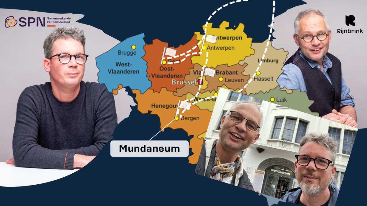 Georges en Mark gluren bij de zuiderburen.... Vandaag deel 2: Over de mannen die geloofden in wereldvrede door goede informatie. Lees het hier: markdeckers.net/2025/03/george…