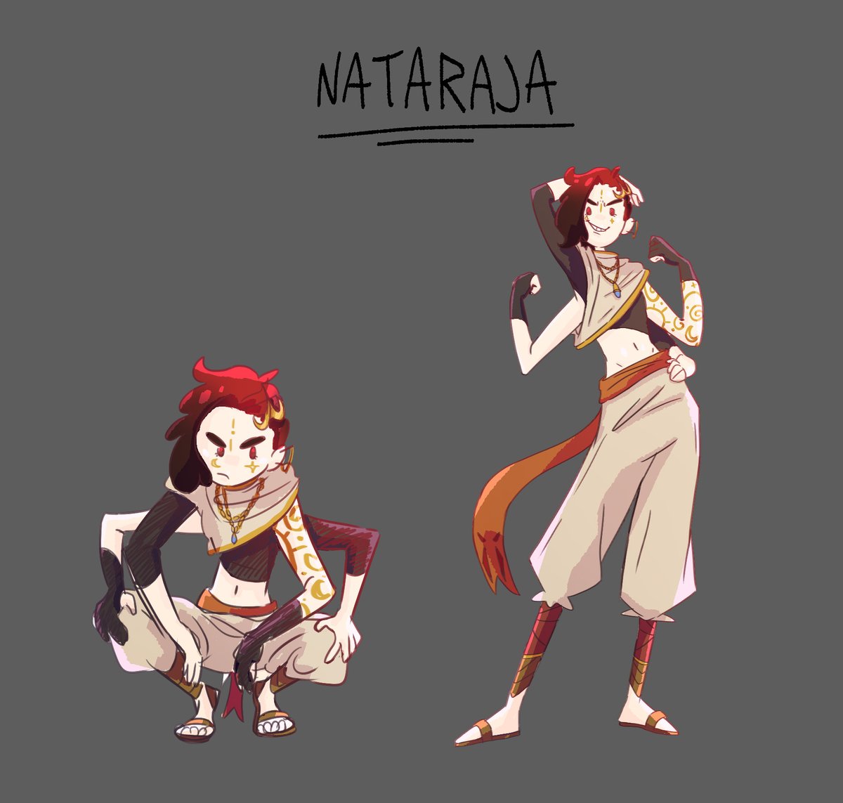 MagicalSouillon's tweet photo. "When Sam felt this light, her heart wanted to crush her enemies and protect her friends. From this wish, Nataraja, brutal strength, was born. With 4 arms, she's able to move continents and break a hundred enemies in one punch.
With this power, fight becomes like a dance." https://t.co/xZ22PqCOJa