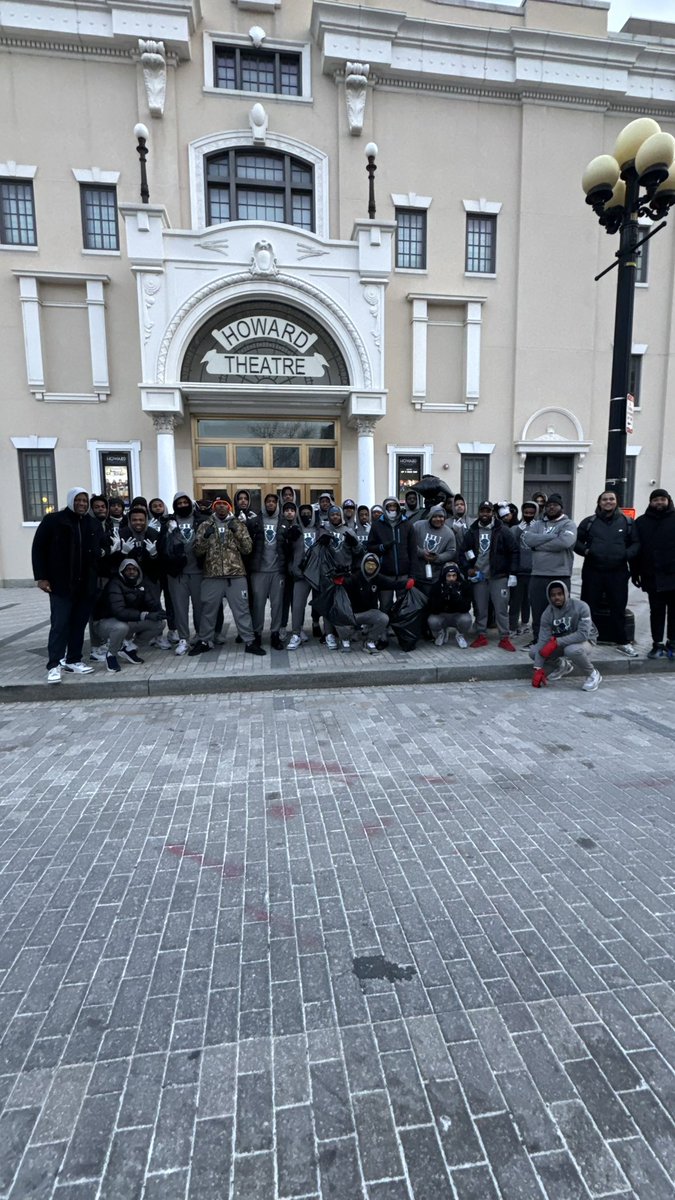 continue to serve. 

Taking care of our community is a core value. From the Yard on campus to the local DC area, it is important to keep our community clean. In truth and service!🦬

#communityservice #washingtondc #intruthandservice #STMDT #CompetitiveExcellence #HUBisonFootball