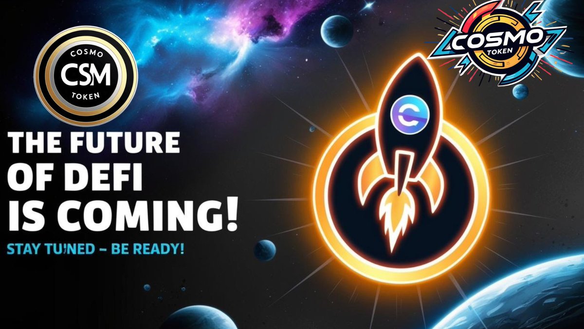 CosmoTokenCSM's tweet photo. π Cosmo Token is Loading... πβ¨
Something BIG is on the horizon! ππ₯
The future of DeFi is about to change forever! π
Stay tuned, get ready & be among the first to witness the launch! ππ
π Telegram ! π https://t.co/z9K84ry9MD
#CosmoToken #ComingSoon #Crypto #CSM https://t.co/soRgrtjdQS