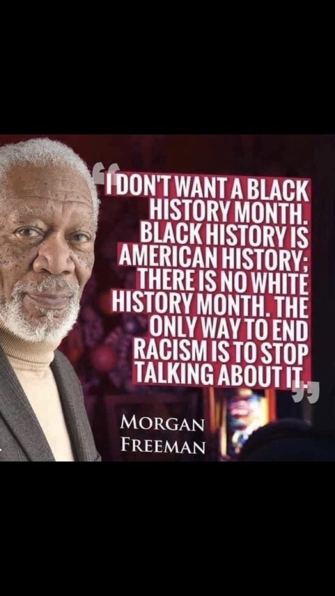 benonwine's tweet image. Who Agrees with Morgan Freeman.

YES or NO?