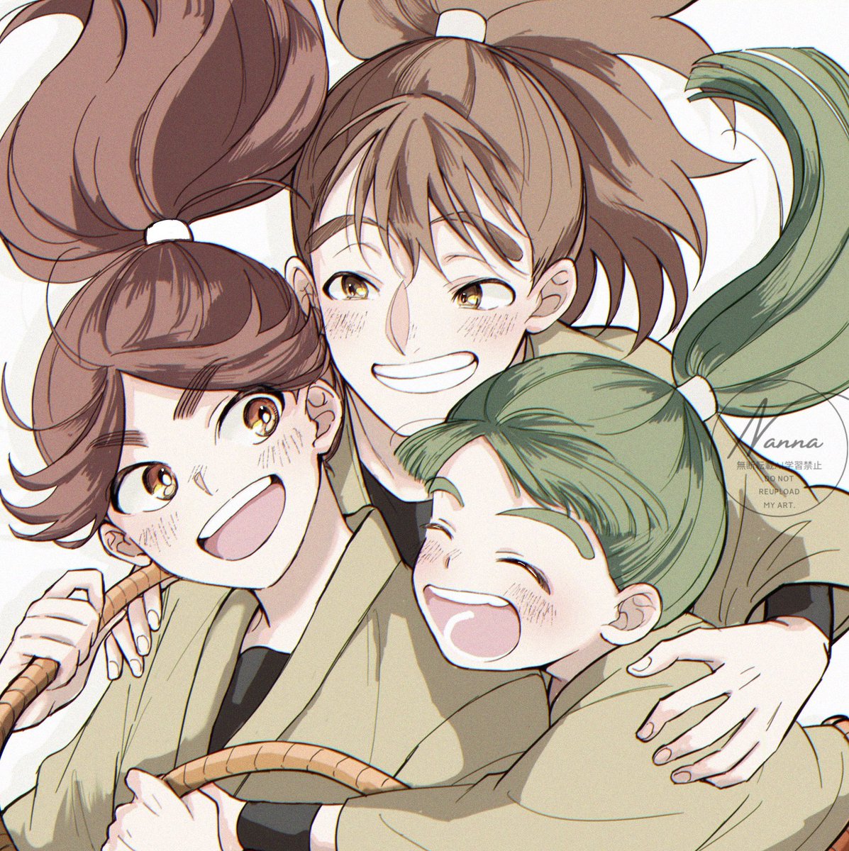 skmitene's tweet photo. (タグ参加したくて6日に描き始めて全く間に合わず今日になった)三ろ！
 #三年生月間 https://t.co/kNvU99rwZn