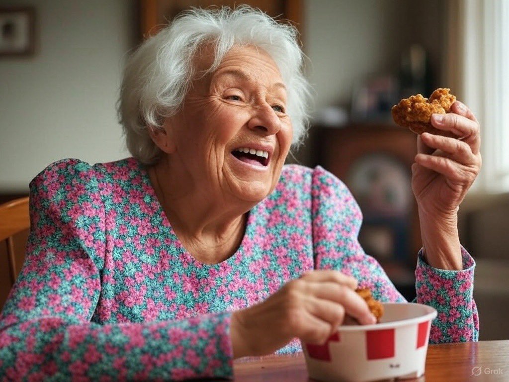 CassyCatholic88's tweet photo. Just eating my dinner #kfc #HailHail https://t.co/xAswdqpixz