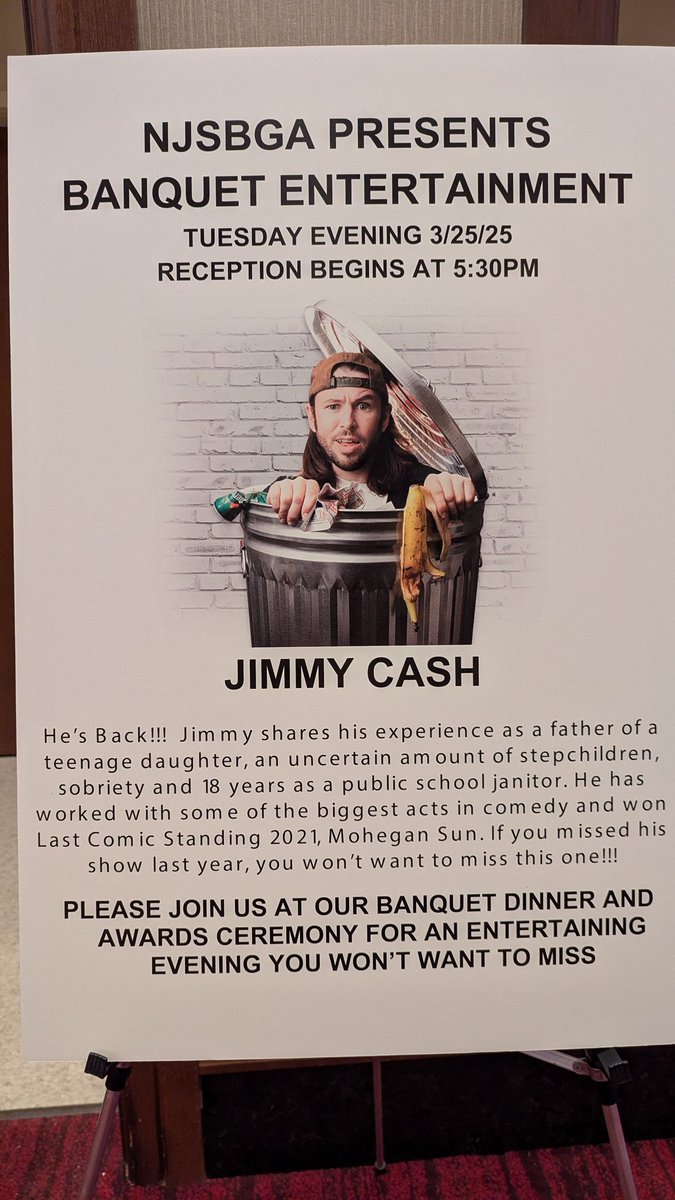 Tuesday Night's entertainment 
<a href="/NJSBGA/">NJSBGA</a>  2025 Expo