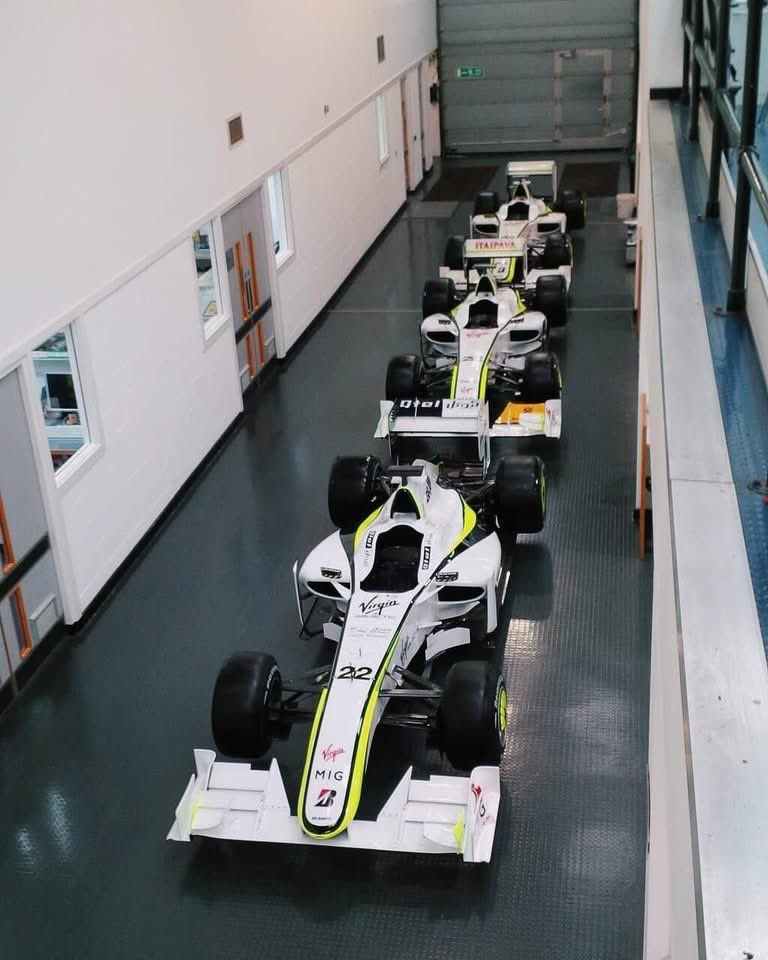 BrawnGP1's tweet image. The fleet of dreams 🤍💚