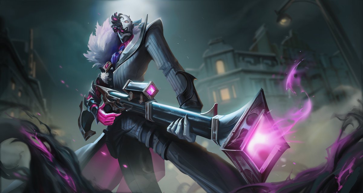 Oracle_chan's tweet photo. Crime City Nightmare Jhin - Fan Splash Illustration
#ArtofLegends https://t.co/gFZOUFNVoY