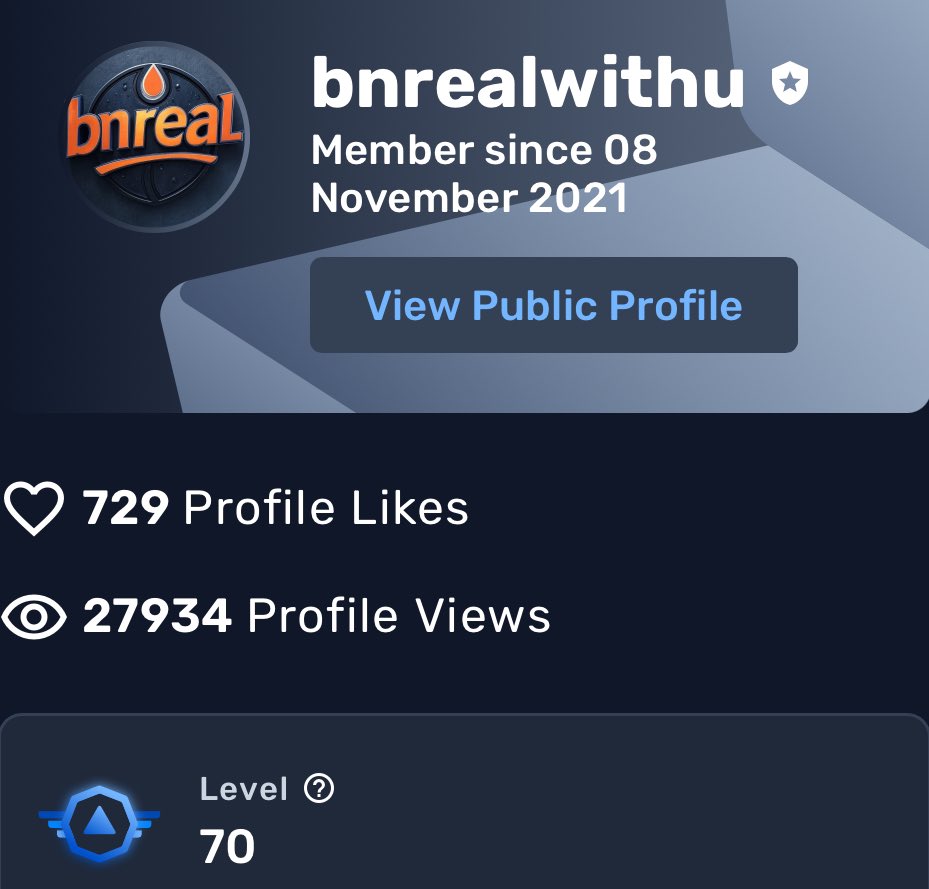 bnrealwithu's tweet image. I Hit #Level70 @veve_official 
a few days ago. 💙 

It’s been a journey! 

No matter the outcome, I’ll cherish it because of the people I've had the privilege to connect with, share moments with, and build memories alongside.

Appreciate each of you! 🙏🏻