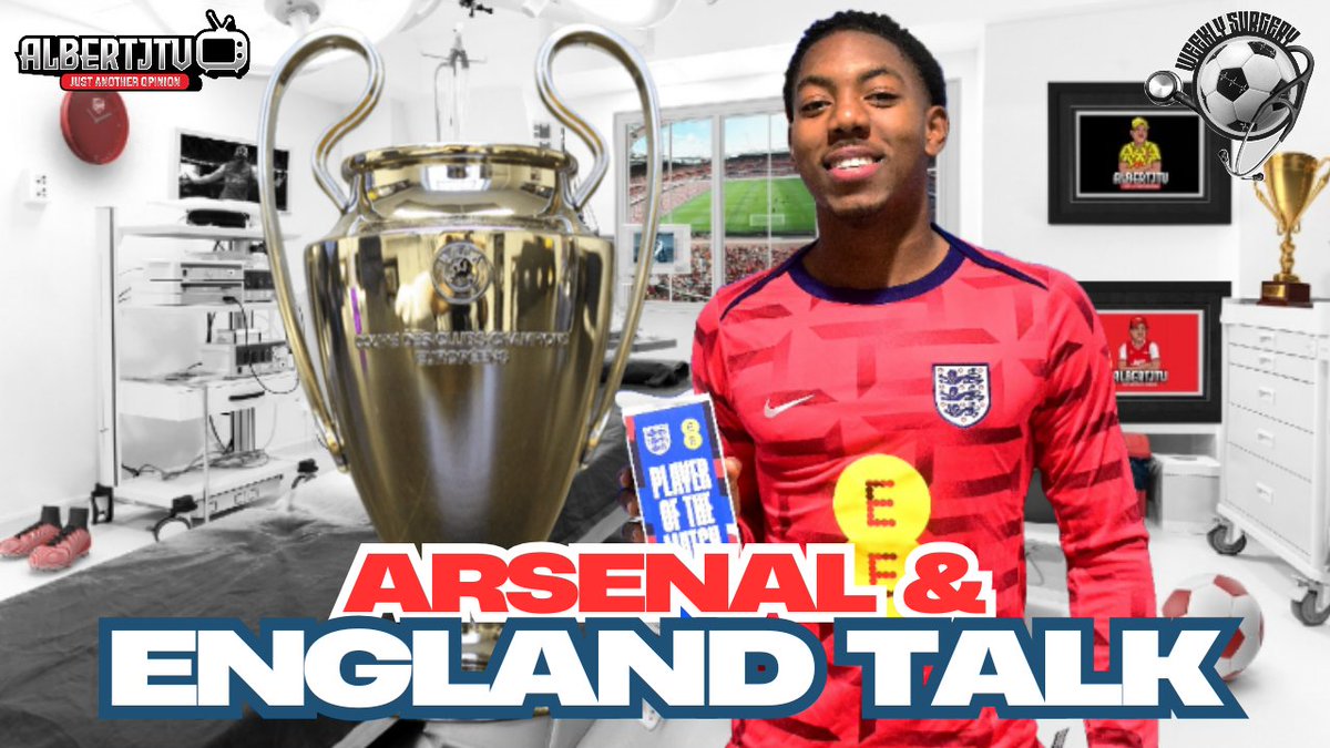 aumoh57's tweet photo. Listen to: 🥼 Weekly Surgery | #EP37 📚 | 🔴⚪️ 🏴 Arsenal Talk & England Talk 🎙 | Ft: @sm_borg
🎧 AUDIO NOW AVAILABLE 🎧
🟢 SPOTIFY:
https://t.co/yTCHFHsAI9
🟣 APPLE:
https://t.co/cz7LaSG7PS
Follow: @aumoh57 https://t.co/j41QxImST1