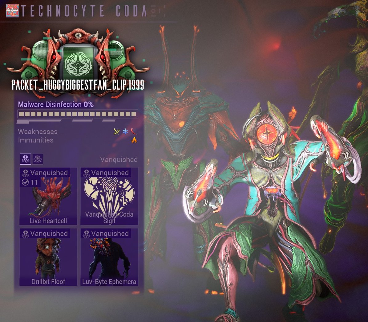 My first coda is Huggy Wuggy's biggest fan?😂

#PoppyPlaytime #Warframe #Warframe1999