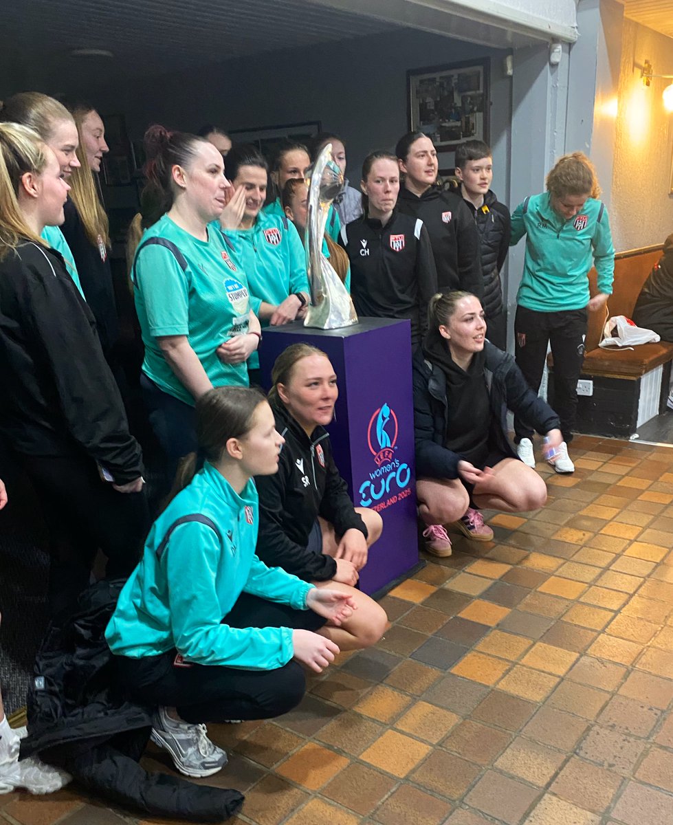 Day 1 of Womens Euro trophy tour in Wales ✅

Diolch <a href="/RuthinTownFC/">Ruthin Town FC - Clwb Pêl-droed Rhuthun</a> <a href="/HawardenParkFC/">Hawarden Park FC</a> and <a href="/FlintTownFC/">Flint Town United FC ⚫️⚪️</a>  for hosting 👏👏👏

A day of smiles 💪🏴󠁧󠁢󠁷󠁬󠁳󠁿⚽️
