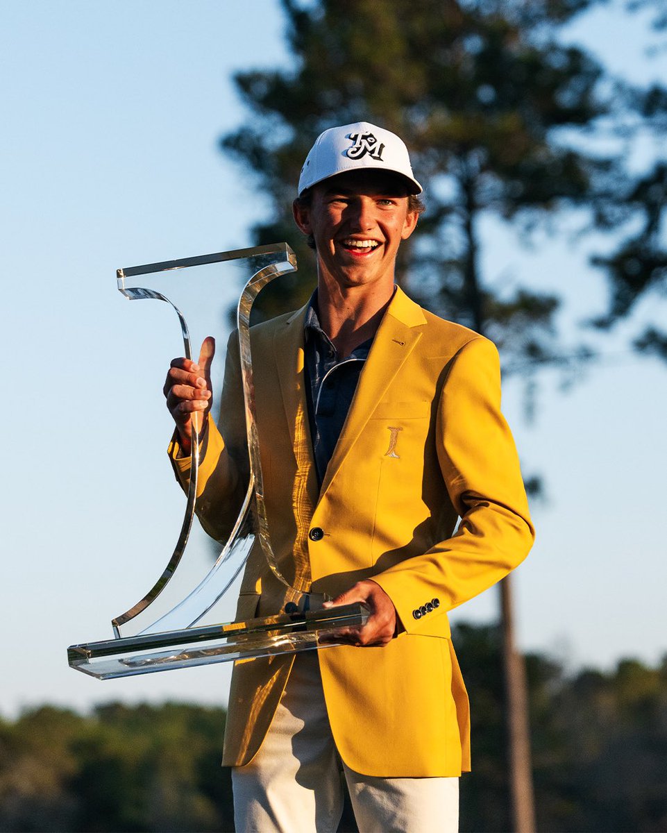 The gold standard. 

Miles Russell continues to amaze at the Junior Invitational. 🏆 #TeamTaylorMade #Qi35Driver