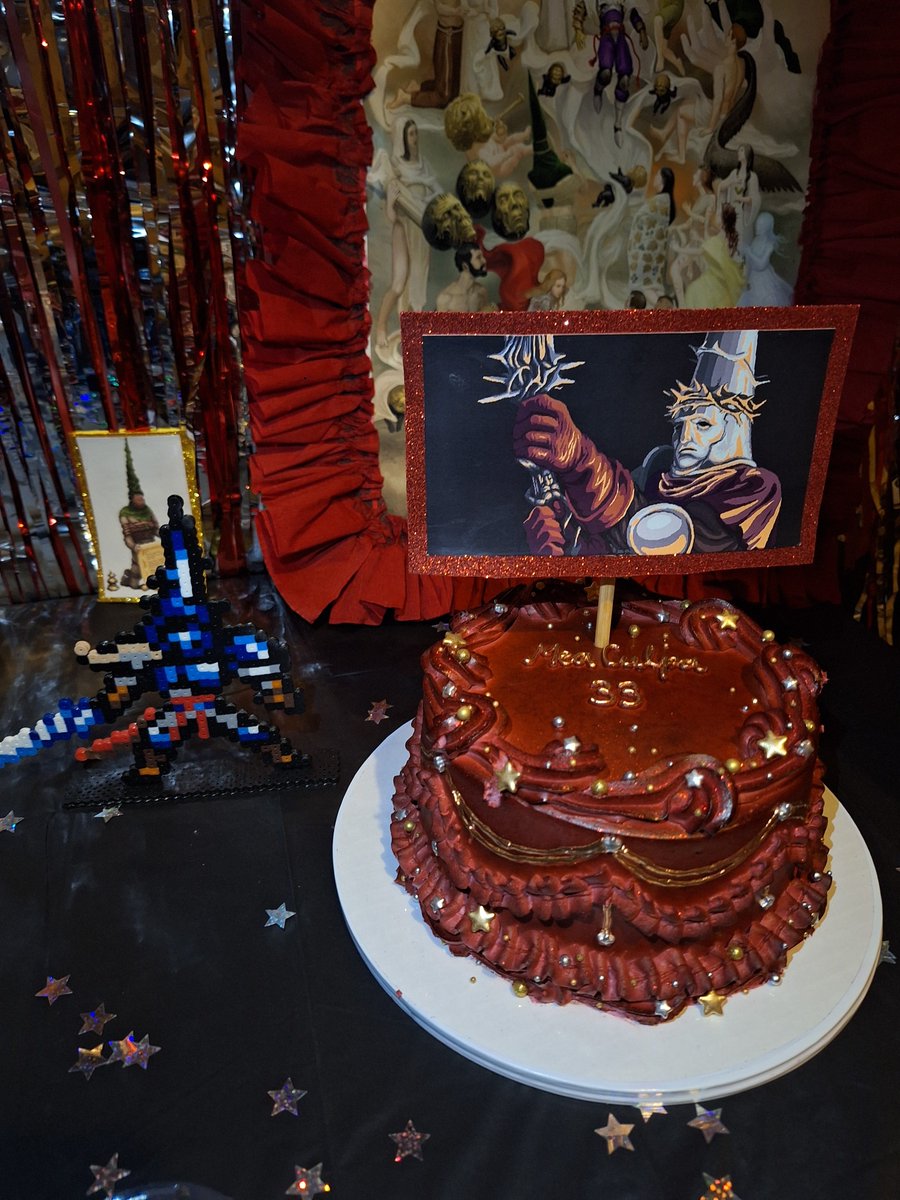 lassofduskfall's tweet image. Celebré mi cumpleaños en modo penitencia🩶
Sencillito, pero bonito jajaja. Te quiero mucho Penitente♥️  @BlasphemousGame