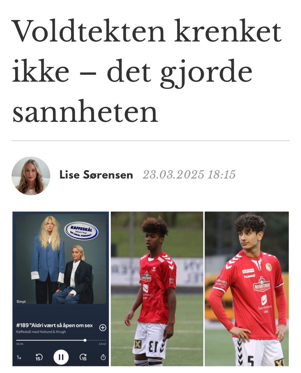 Lise Sørensen tweet media