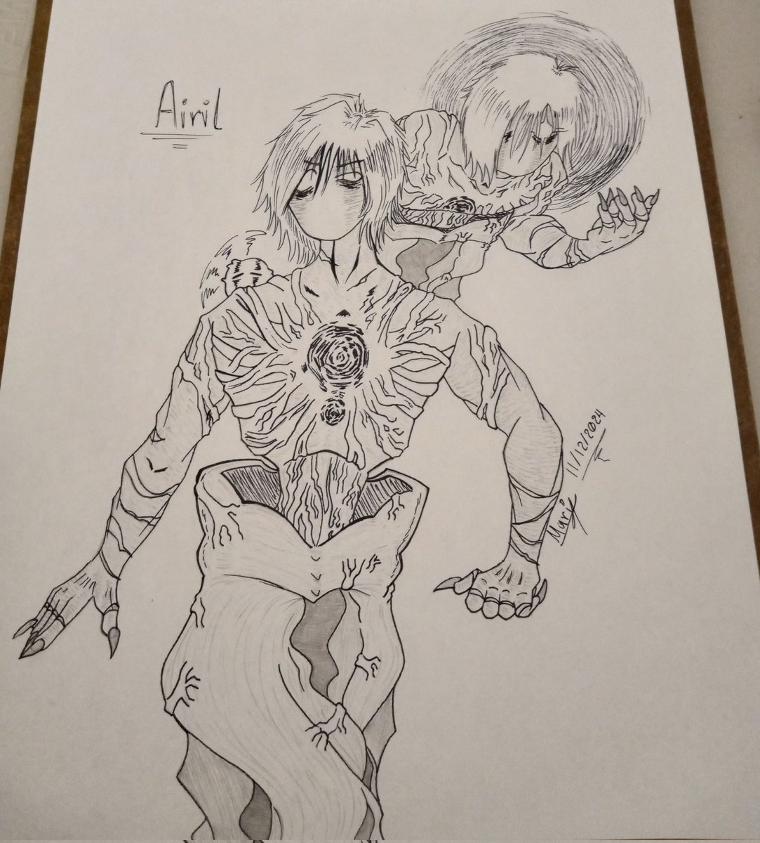 NeelayaBS4's tweet photo. #Dsterville
Se suponía que debí haber publicado el dibujo completo pero pensaba dejarlo como sorpresa.
Quería usar en algún punto a Airil pero no creo que Enith fallezca (por lo menos no en Dsterville pero capaz en Nostalgia si).
Aún así amo a Airil, mi pequeña lirio azul. https://t.co/w1FmLfgTG2