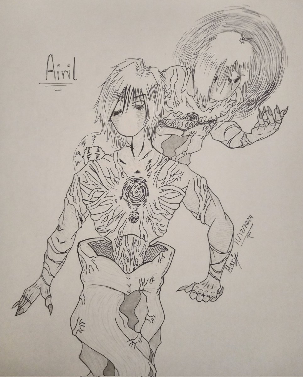NeelayaBS4's tweet photo. #Dsterville
Se suponía que debí haber publicado el dibujo completo pero pensaba dejarlo como sorpresa.
Quería usar en algún punto a Airil pero no creo que Enith fallezca (por lo menos no en Dsterville pero capaz en Nostalgia si).
Aún así amo a Airil, mi pequeña lirio azul. https://t.co/w1FmLfgTG2
