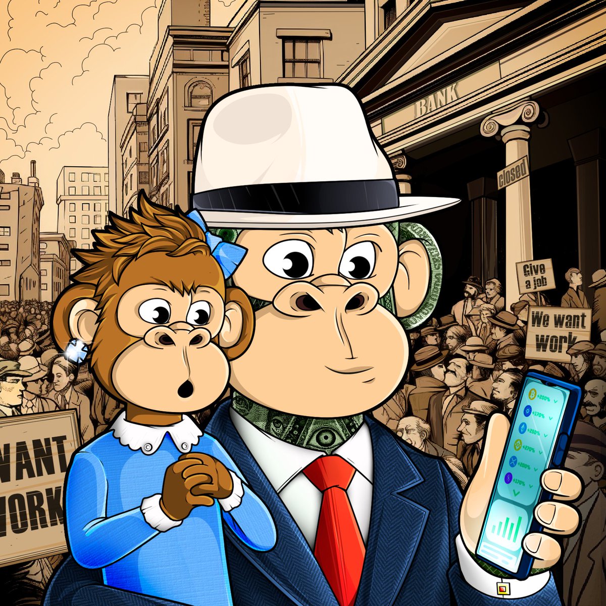 🚨$ATM Vault Giveaway🚨

Day 18 of 40 to get #AllTheMemes 🏧

🏧Like
🏧Repost
🏧Tag Frens 
🏧Follow us and <a href="/moneymindedapes/">Money Minded Apes</a> 

🥇🥈🥉3 winners 300,000,000 $APE each

Winners announced in ⏰ 72 hours!

Let's fucking grow 🧬