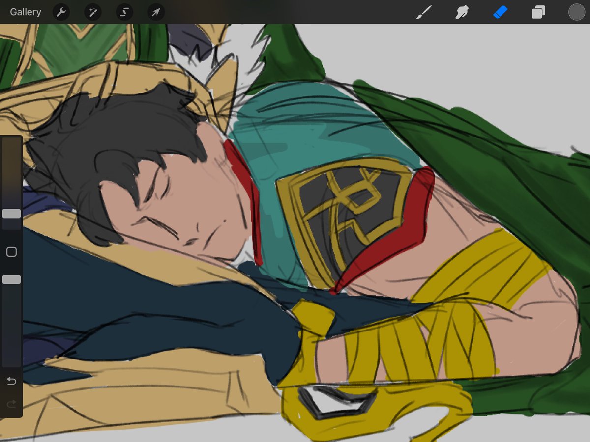 orchielle's tweet image. #IronFist #Loki #mischiefist #wip