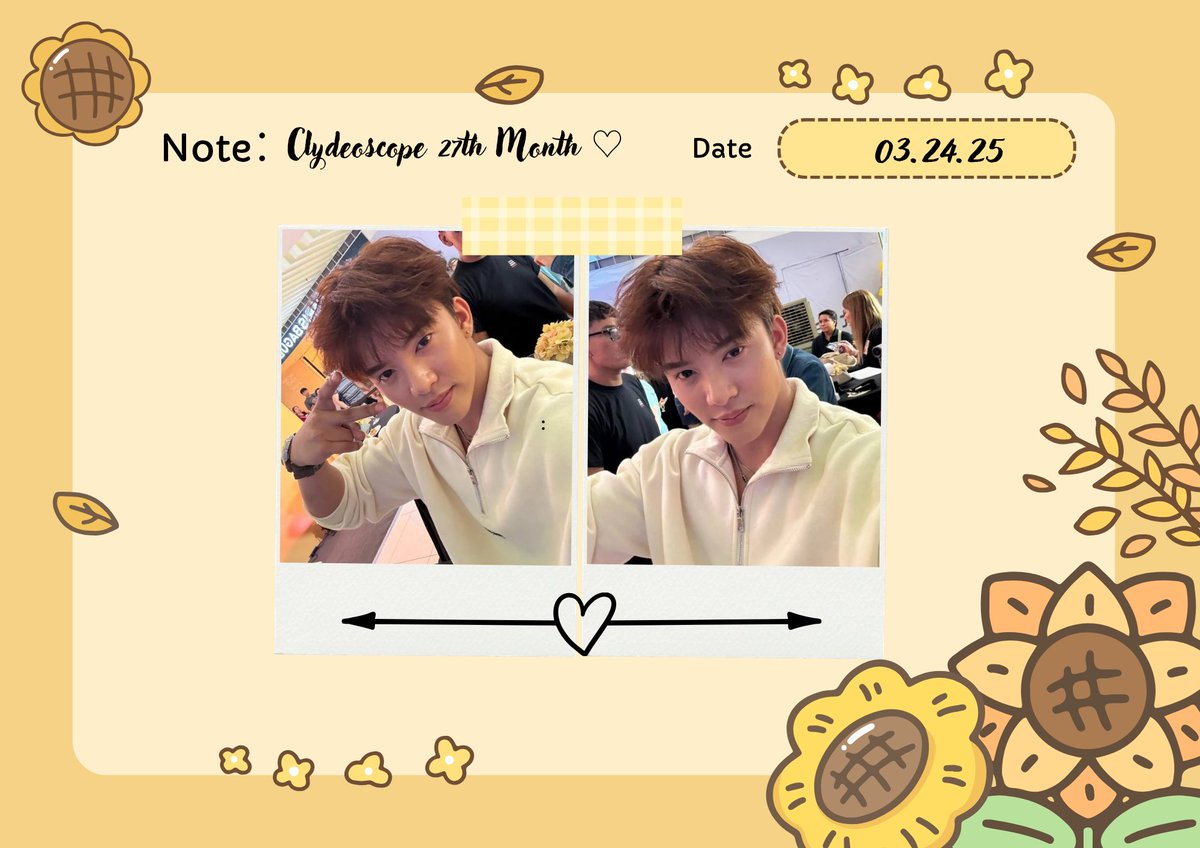 Happy 27th Monthsary, Clydeoscope!
— So many things happened and we're so grateful that you are here supporting Clyde. 🫶🏻💛✨

27 MONTHS WITH CLYDE 
#Clydeoscope27thMonth
<a href="/clydethewolffee/">Clyde Martin</a> #CLYDE