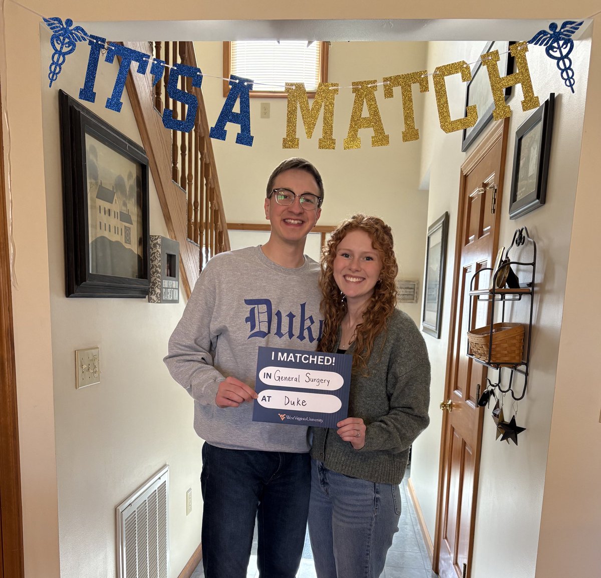 JackVictory21's tweet photo. I could not be more grateful and excited to be continuing my training as a resident @DukeSurgery!! Forever indebted to all along the journey. It will be hard to root for Duke basketball as a Terps fan, but I guess I can learn to manage. #Match2025 #DukeSurgery https://t.co/wiTFWuuqeK