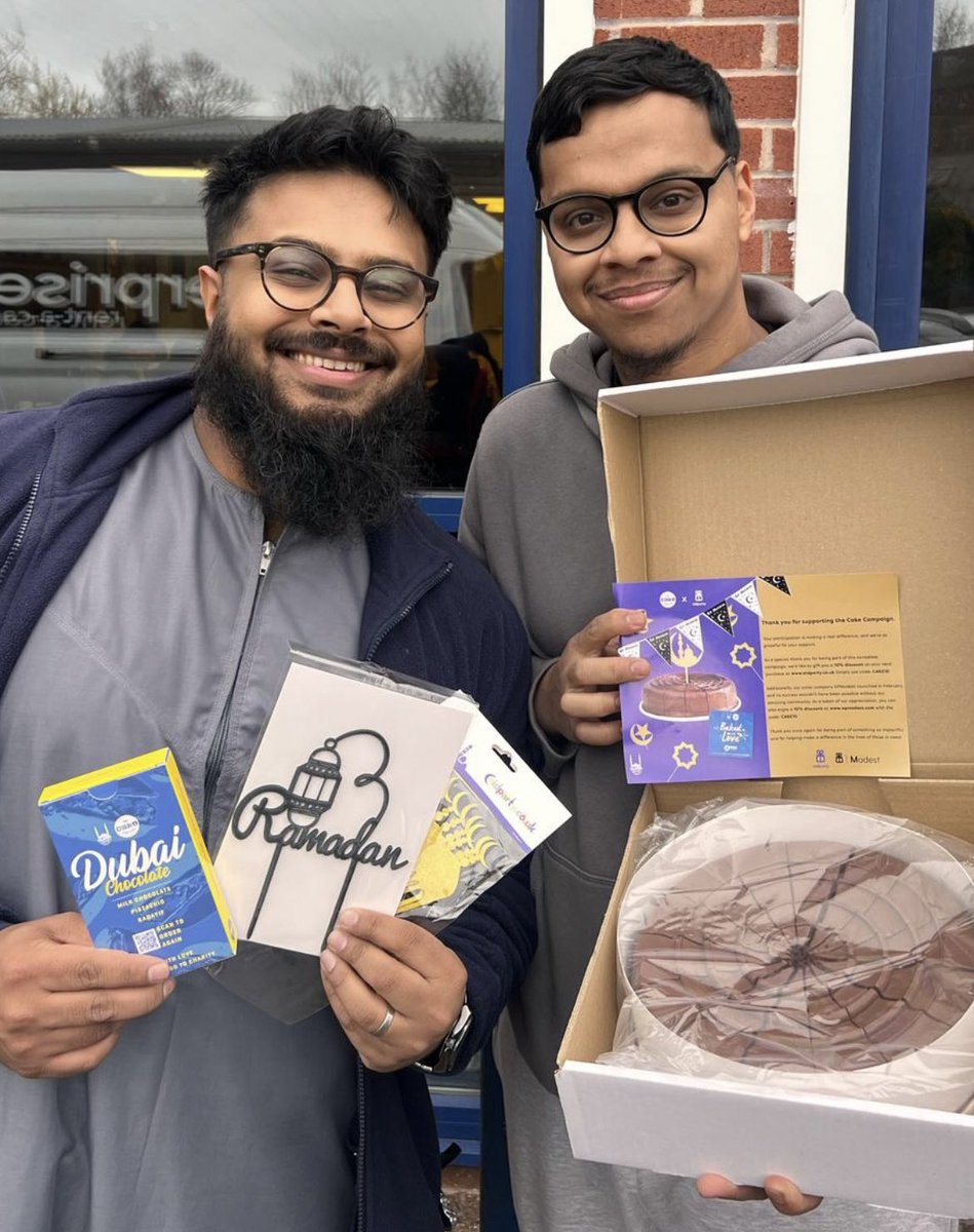 ☺️✨Spreading sweetness and smiles <a href="/EidParty/">EidParty</a> 
#cakes4syria #thecakecampaign