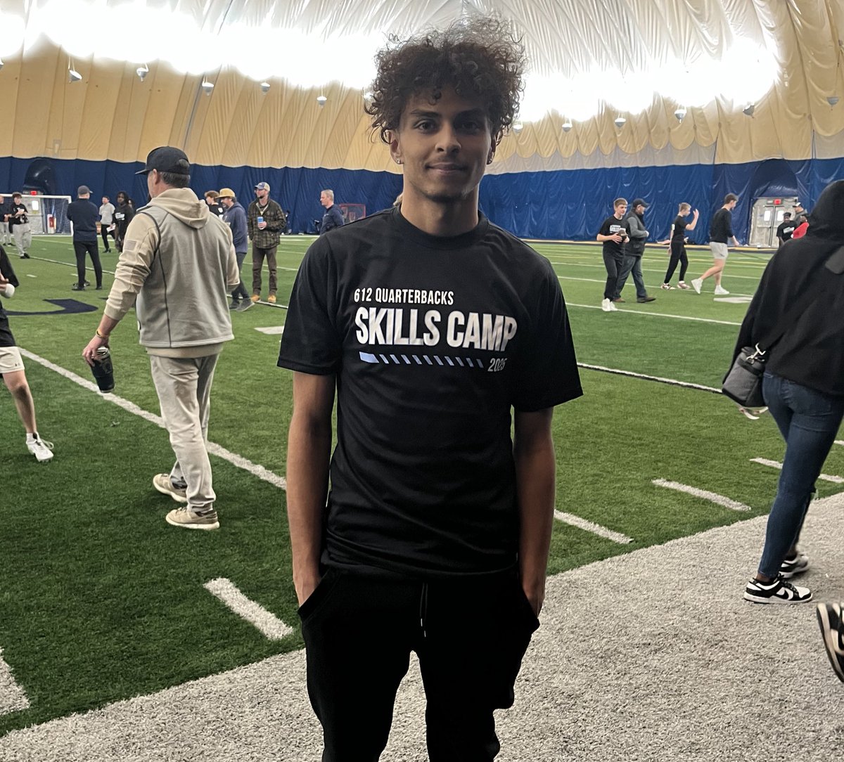 JonesJayden0's tweet photo. Had a great time at the @612Qs &amp; @612WRs Skills Camp! Here’s a few clips from today.

 @PrepRedzoneMN @OJW_Scouting @NWahlScouting https://t.co/KGo4miZxDO