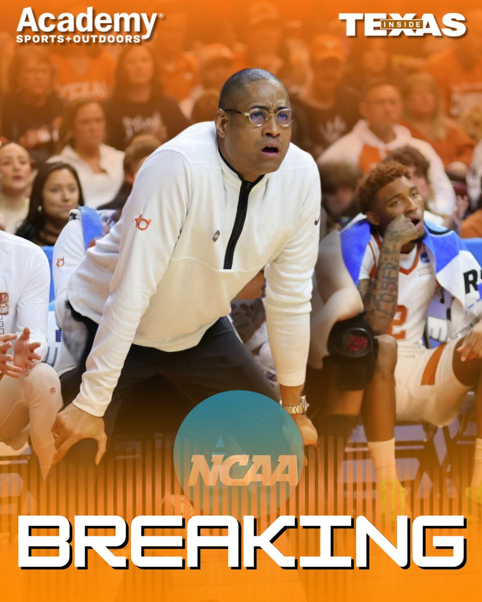 BREAKING: 

Rodney Terry has been fired after 2 seasons as the Longhorns Head Coach🚨