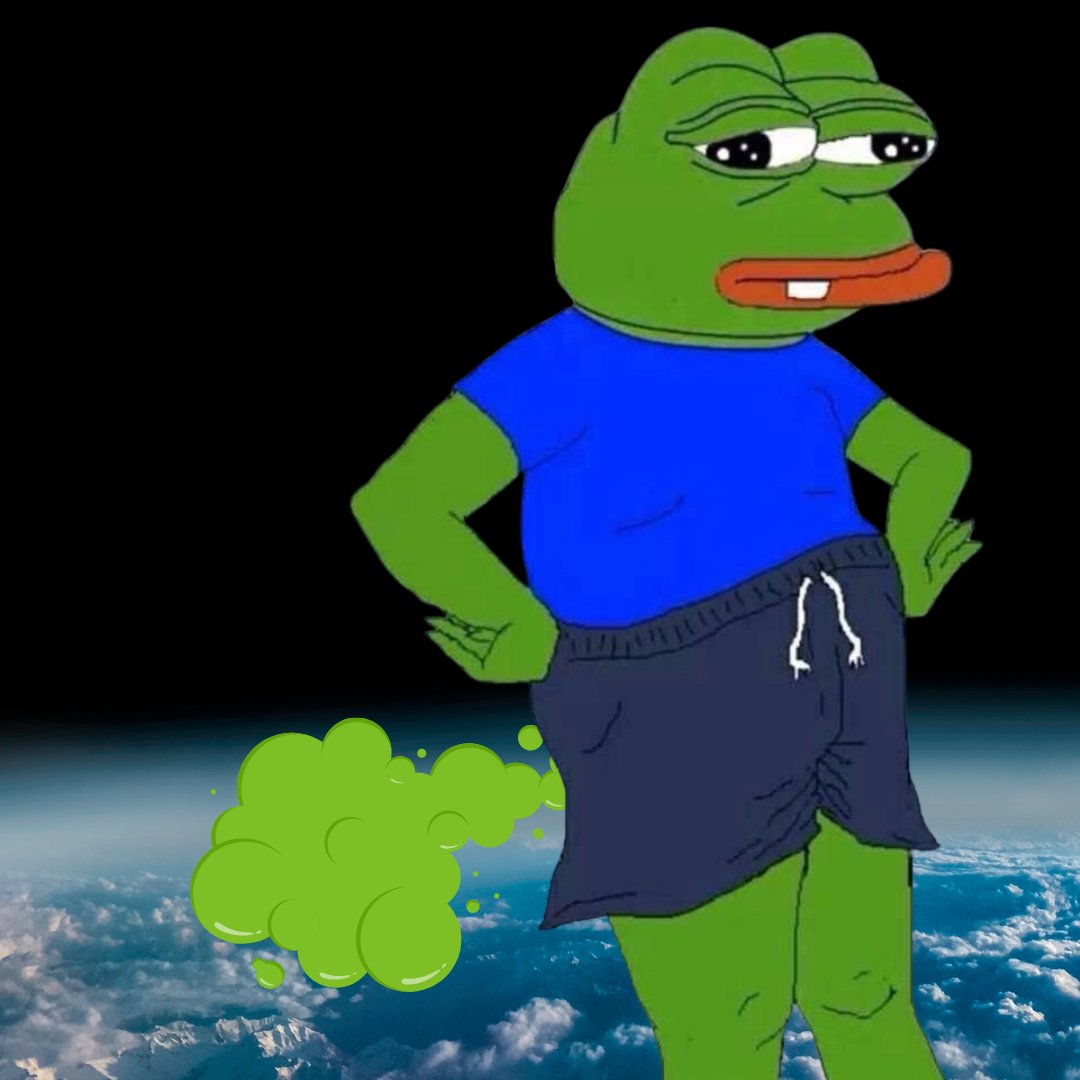 pepefart0's tweet photo. Otw to the moon 
To pert on you 
from a height so high
what you gonna do https://t.co/KWvRh6j4e2