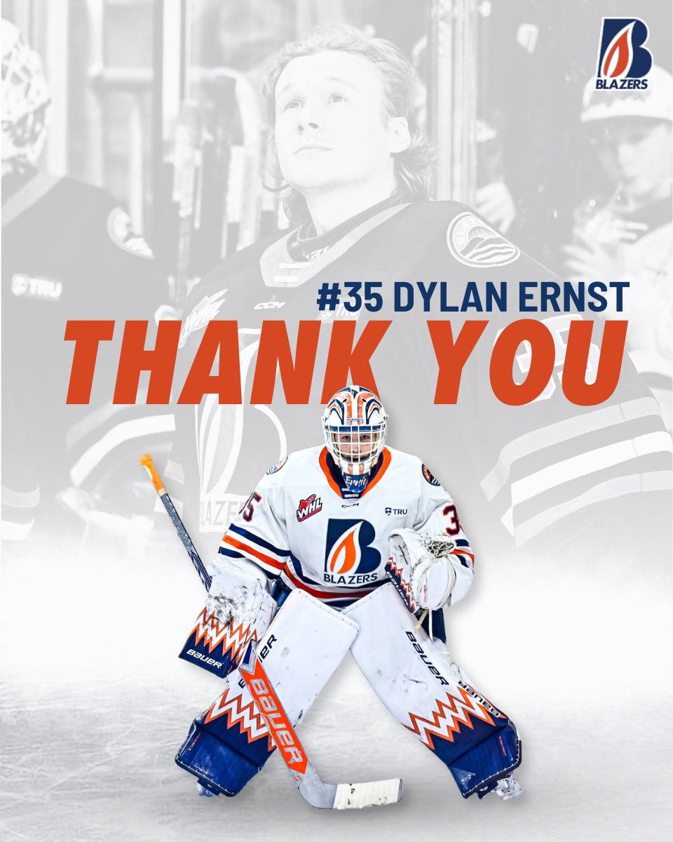 Ernie, five years of dedication, countless saves, and unforgettable moments. You led us through the Memorial Cup season and left a lasting legacy in the crease. Thank you for everything! 👏 <a href="/Dylan_Ernst31/">dylan ernst</a>