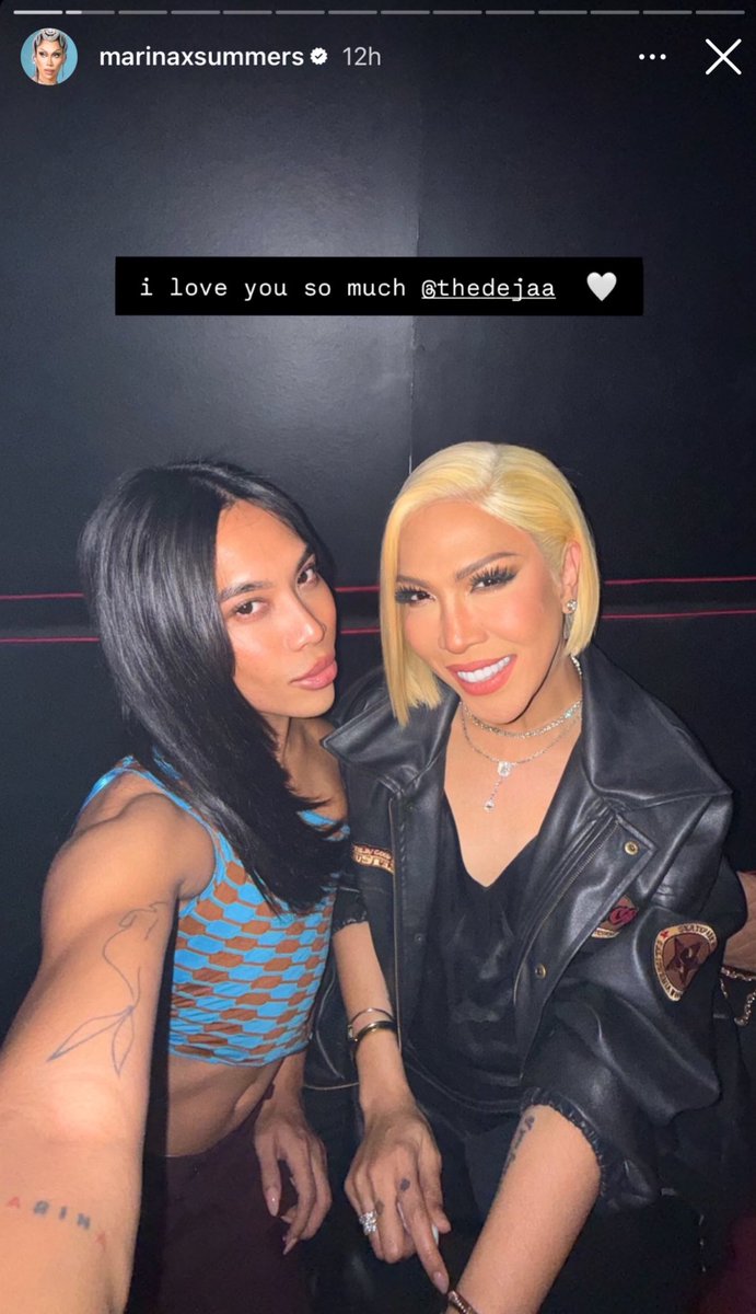 DragFansPH's tweet photo. Marina Summers with Drag Den Season 2 Winner, Deja!
#DragDenPH #DragRacePH https://t.co/rMOPeU1w77