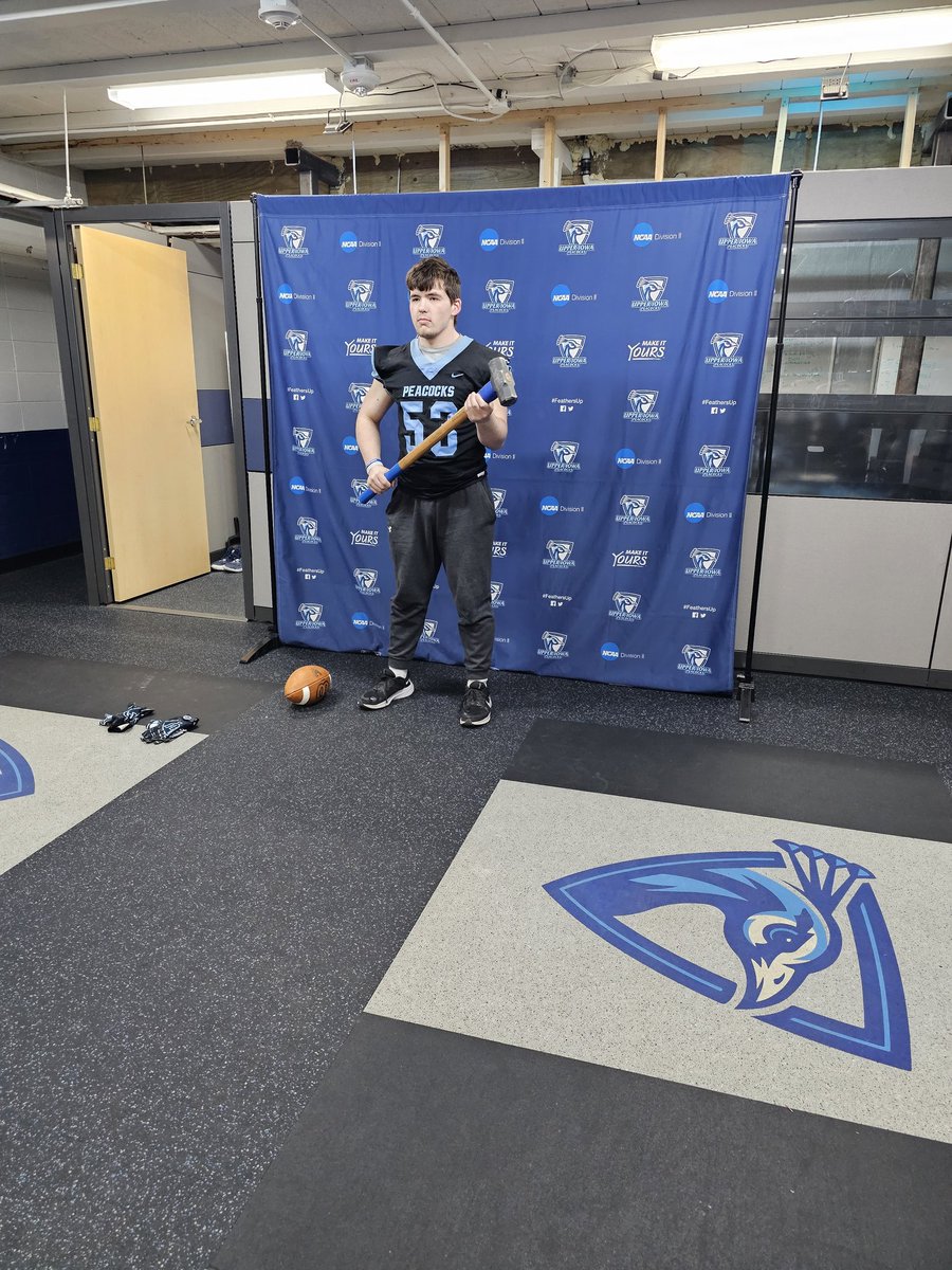 James Collum (@jamescollum54) on Twitter photo Thank you, <a href="/CoachParling/">Heath Parling</a> and <a href="/Coach_Hoskins/">Jason Hoskins</a>, for having me at <a href="/Upper_Iowa_FB/">Upper Iowa Football</a> Junior Day. Had a great time
<a href="/BFHSFball/">Bondurant-Farrar Football</a> <a href="/PrepRedzoneIA/">Prep Redzone Iowa</a> <a href="/sixstarfootball/">Six Star Football | PLUS+</a> <a href="/CoachSaboFIST/">Kevin Sabo</a> <a href="/SalomonDLcoach/">CoachSalomon</a> Thank you, <a href="/CoachParling/">Heath Parling</a> and <a href="/Coach_Hoskins/">Jason Hoskins</a>, for having me at <a href="/Upper_Iowa_FB/">Upper Iowa Football</a> Junior Day. Had a great time
<a href="/BFHSFball/">Bondurant-Farrar Football</a> <a href="/PrepRedzoneIA/">Prep Redzone Iowa</a> <a href="/sixstarfootball/">Six Star Football | PLUS+</a> <a href="/CoachSaboFIST/">Kevin Sabo</a> <a href="/SalomonDLcoach/">CoachSalomon</a>
