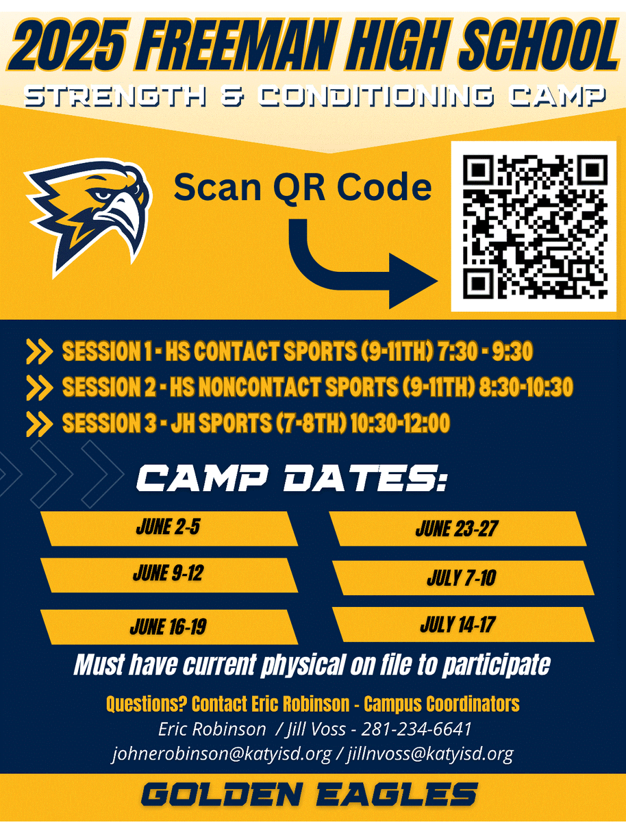 It's that time again.  SAC Camp is will be here before you know it.  Sign up today!