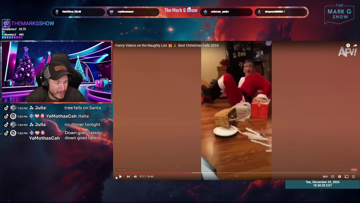 TheMarkGShow's tweet image. 🎄✨ Dive into the holiday spirit with our latest episode, "Merry Christmas All"! Laugh, reminisce, and feel the joy as we unwrap festive surprises. Curious? 🎁 Click here to enjoy the full chill vibes: aishortlink.com/X2KkS1 🎙️❤️ #ChristmasCheer #PodcastFun