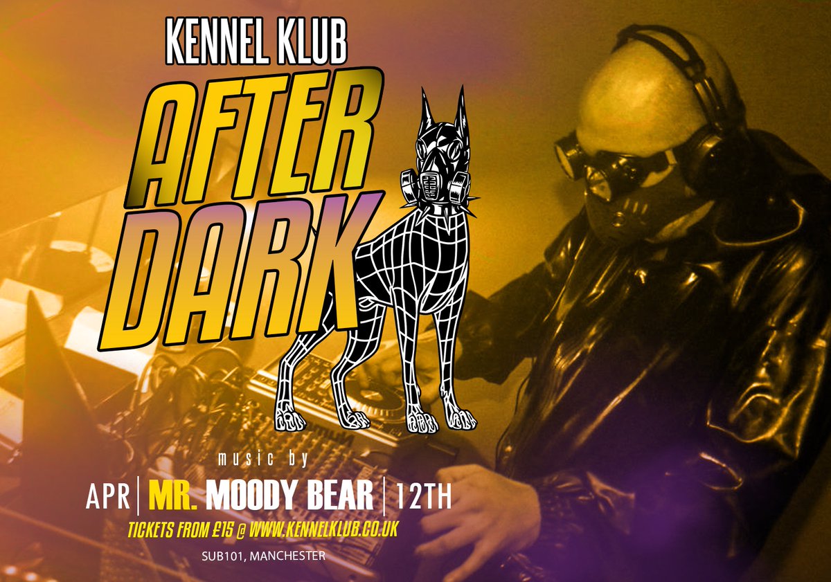 🐶🔥 Calling all frisky pups! This month at Kennel Klub After Dark, the one and only Mr Moodybear is taking over the decks all night—guaranteed to keep your tails wagging! 🎶🐾

🎟 Grab your tickets now: ti.to/kennel-klub-af…