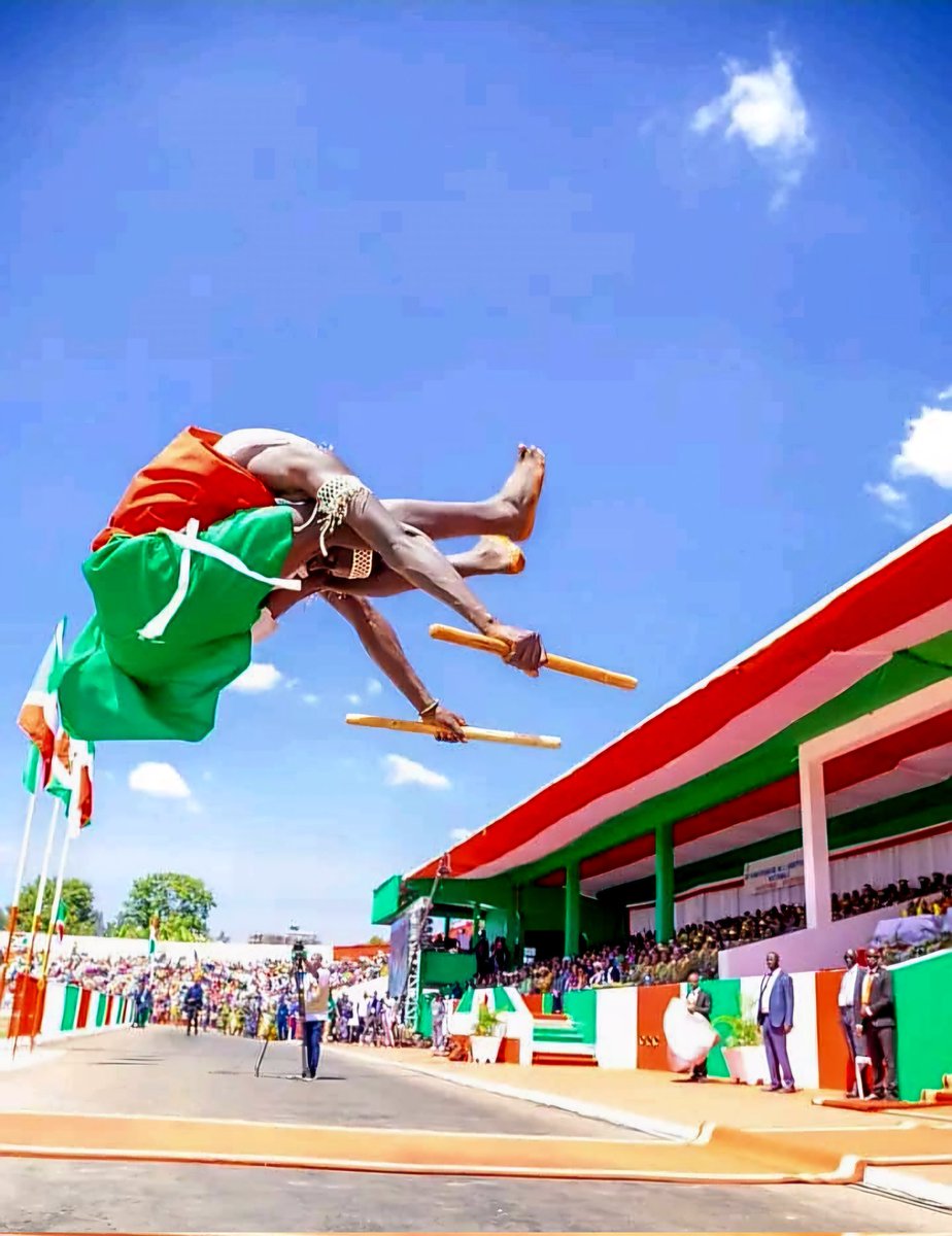 #Burundi-an drummer. For your own safety, do not try this at home!