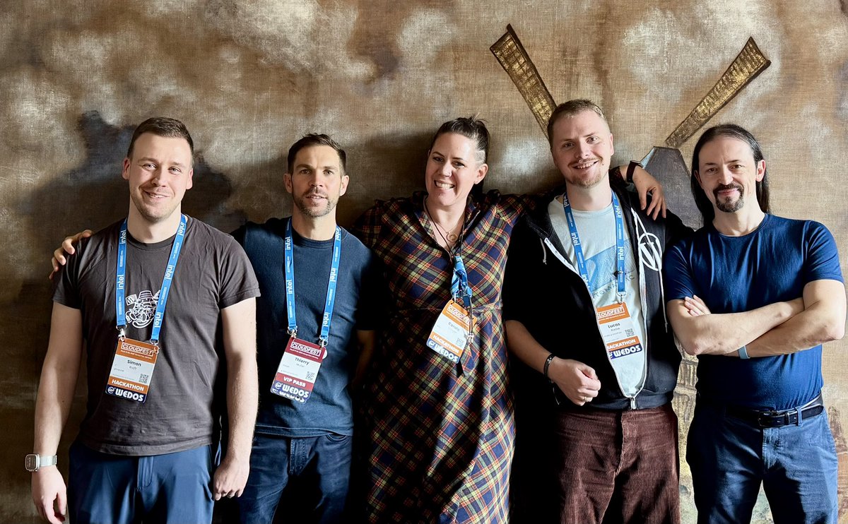 CaroleOlinger's tweet image. After 24h of sleep in the last 48h 🫣, my heart overflows with gratitude for my #CFHack2025 dream team!
@crixu44, @schlessera & @TweetyThierry: Your mentorship, expertise and technical guidance brought our projects to life.
To Simon (not on X): Your help on site and calm energy…