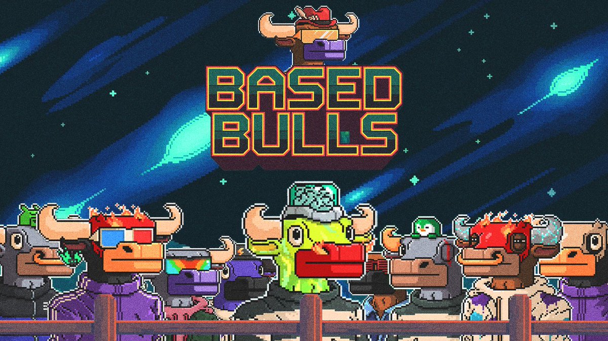 Congrats on the sell out <a href="/BasedBullsXyz/">Based Bulls ✳️</a> 

Got my herd.