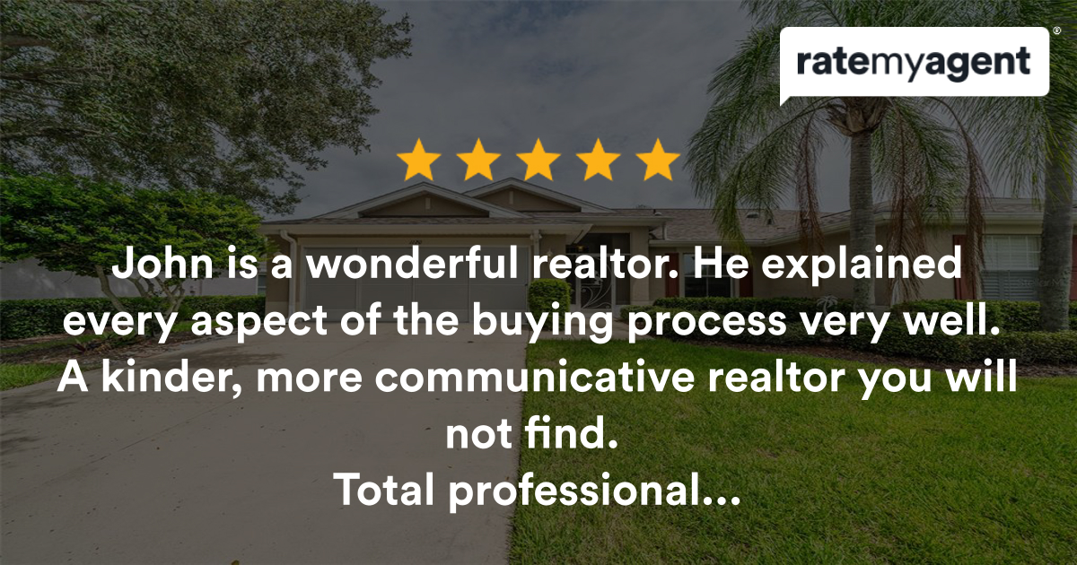 JohnWarnerSells's tweet photo. My latest RateMyAgent review in Sun City Center.
FL Real Estate  3281604
https://t.co/Tp7zE1iLzV

...
#ratemyagent #realestate #KELLER_WILLIAMS_SOUTH_SHORE https://t.co/wHaWZqnf1P