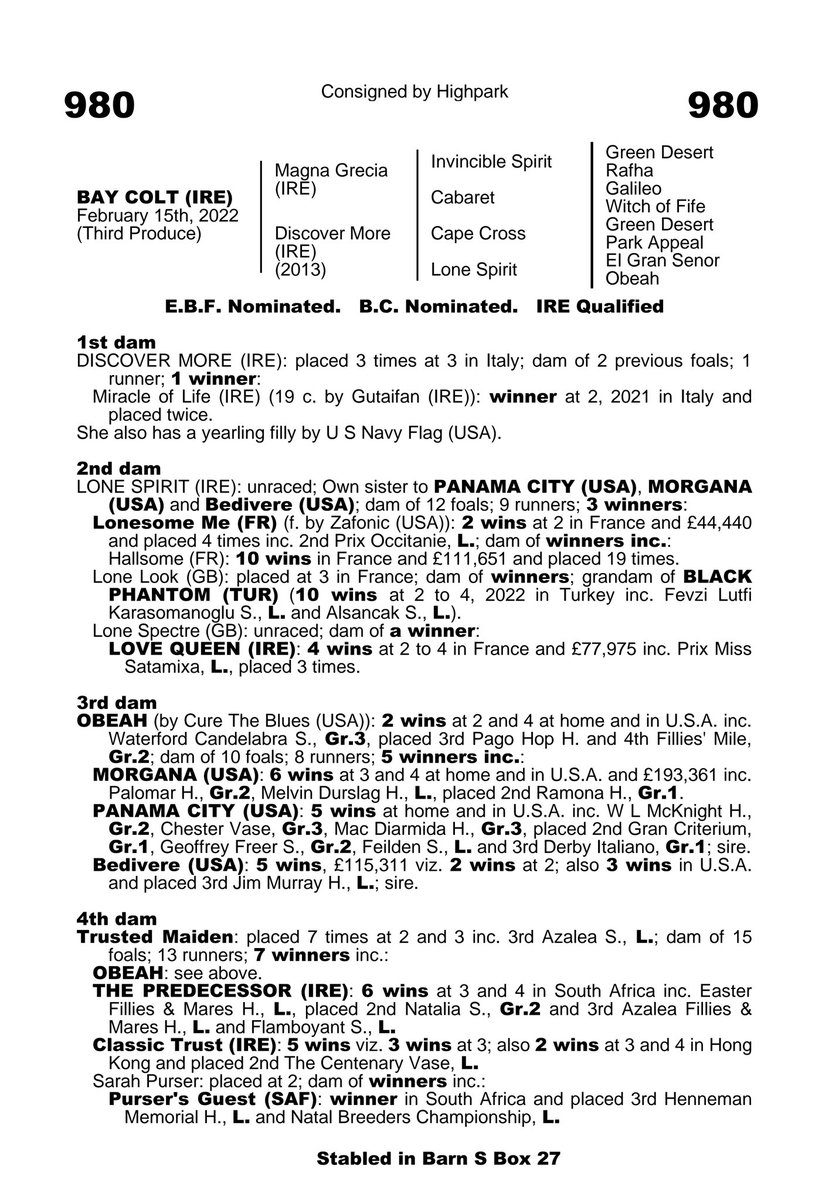 Wildenstein Breeding - FanPage (@bleuballymore) on Twitter photo <a href="/MarchHareStud/">March Hare Stud</a> ๐ฎ๐น ROKY, 3yo colt by MAGNA GRECIA from DISCOVER MORE, wins for his debut by 3 lenghts at Milan, trained by Endo Botti ๐
๐ท Endo Botti Galoppo <a href="/MarchHareStud/">March Hare Stud</a> ๐ฎ๐น ROKY, 3yo colt by MAGNA GRECIA from DISCOVER MORE, wins for his debut by 3 lenghts at Milan, trained by Endo Botti ๐
๐ท Endo Botti Galoppo