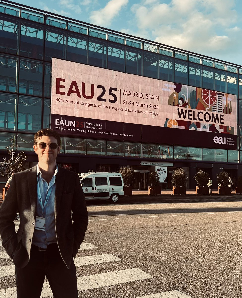 Peter Grice (@petegrice) on Twitter photo The sun finally making an appearance in Madrid for #EAU2025 <a href="/Uroweb/">European Association of Urology (EAU)</a> The sun finally making an appearance in Madrid for #EAU2025 <a href="/Uroweb/">European Association of Urology (EAU)</a>