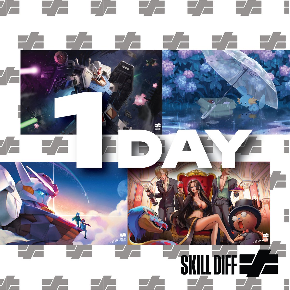 Skill_Diff's tweet image. Prepare yourself.

Four amazing play mats are coming your way at skill-diff.gg

#tcg #playmat #gundam #pokemon #onepiece