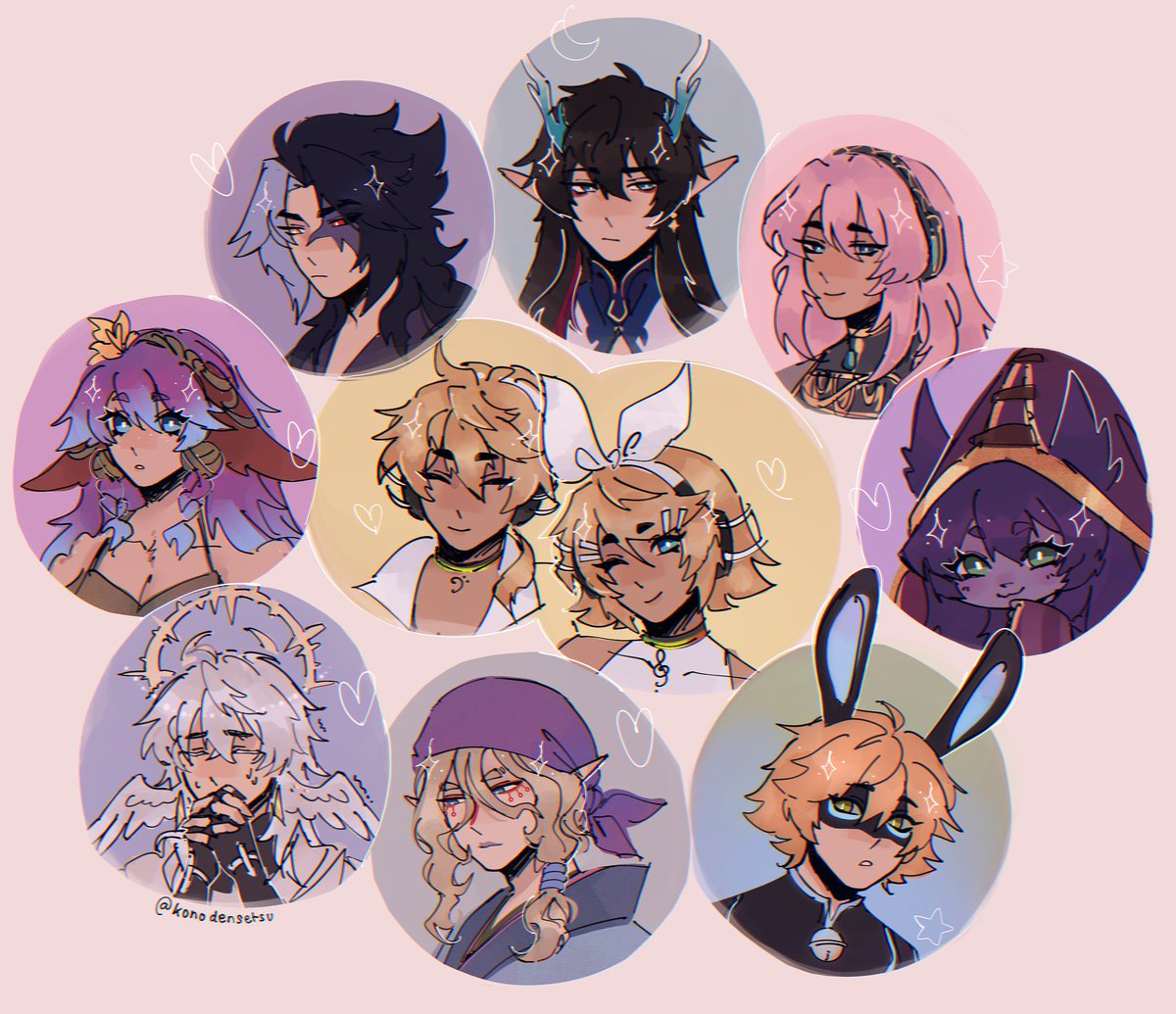 Collection of characters i like 😸